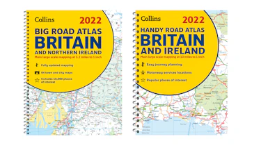 Collins 2022 road atlases