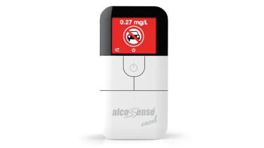 AlcoSense Excel breathalyser unit