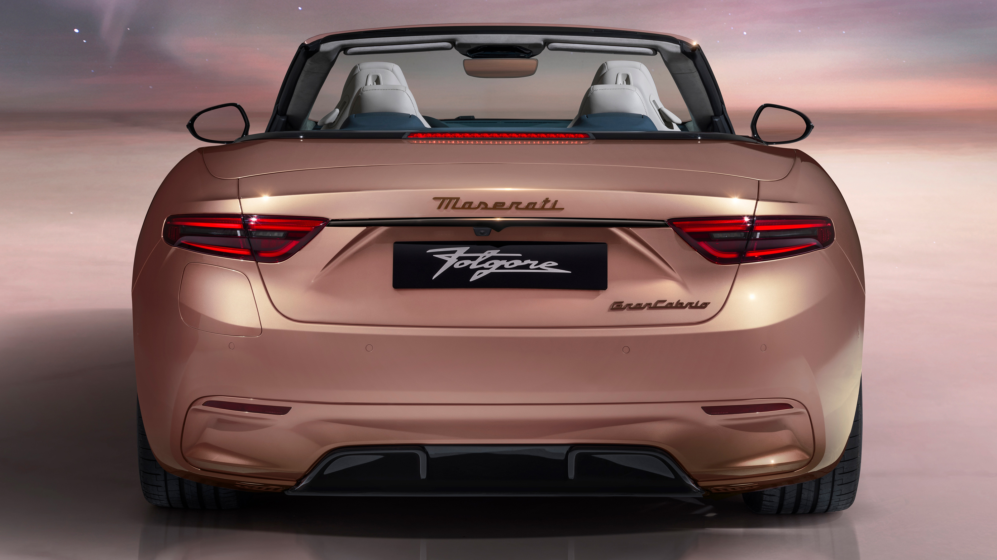 Maserati GranCabrio Folgore rear shot