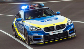 Police BMW M2 by AC Schnitzer - dynamic front 3/4