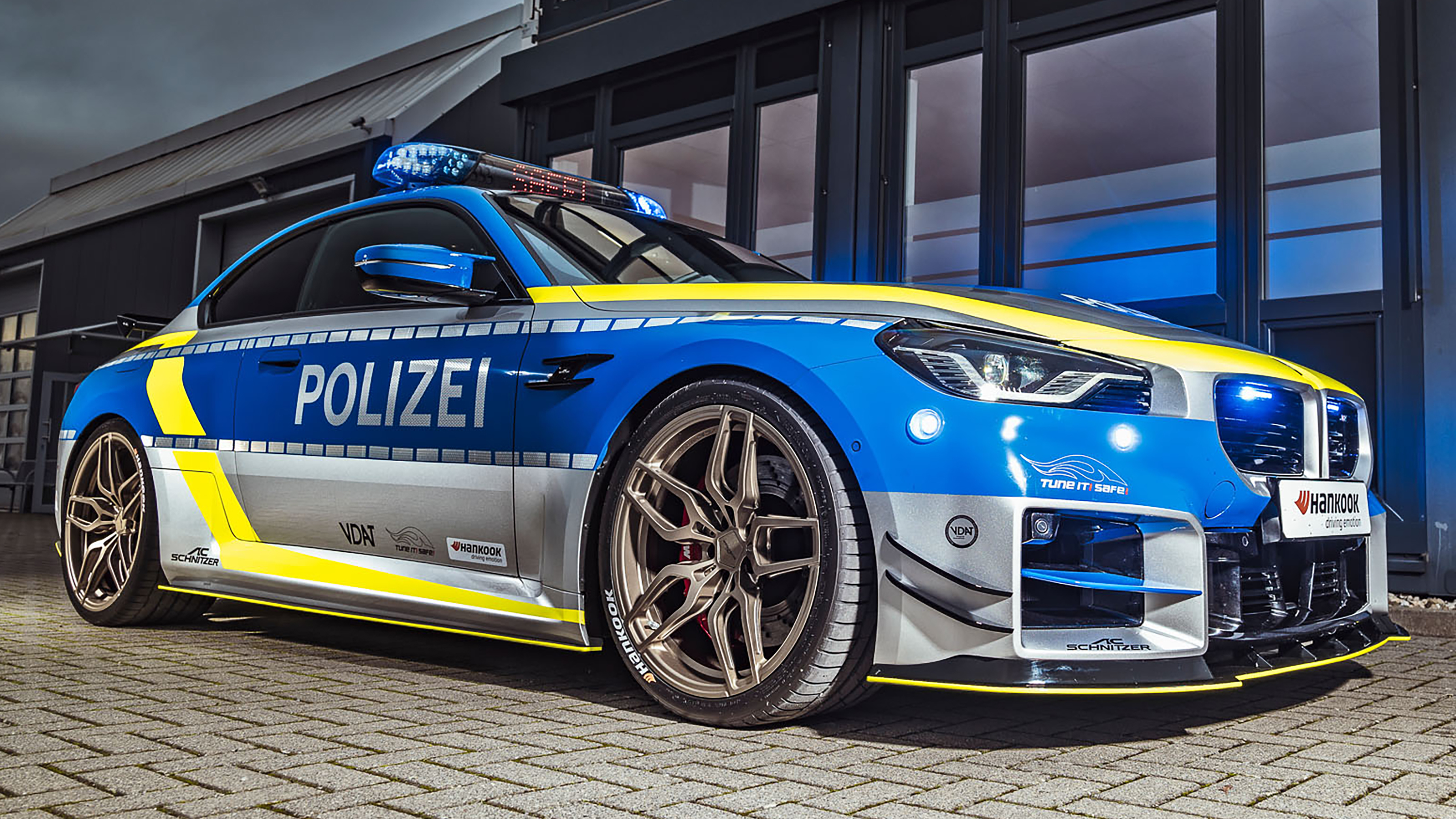 Police BMW M2 by AC Schnitzer - static front 3/4