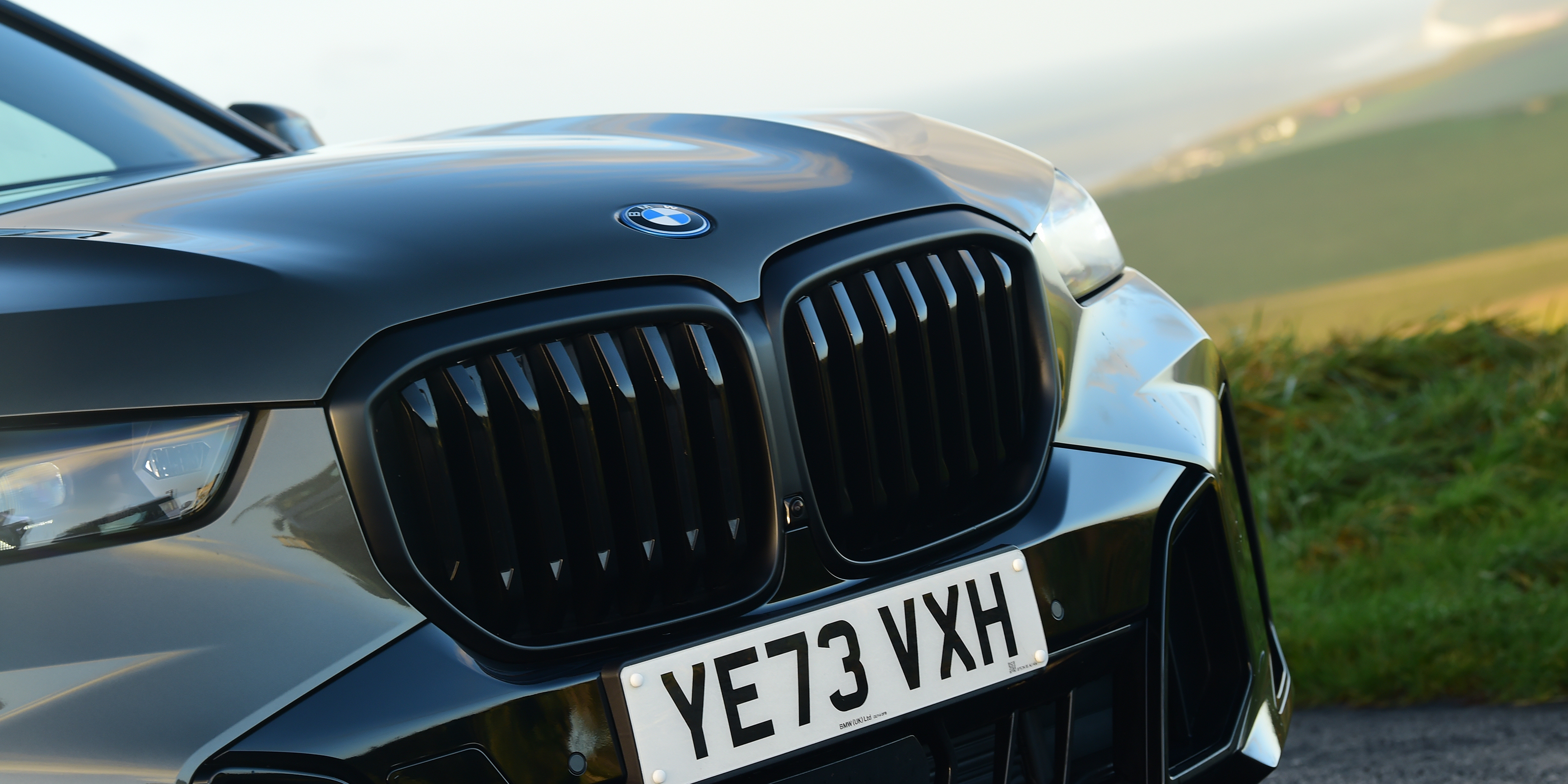 BMW X5 front badge and grill