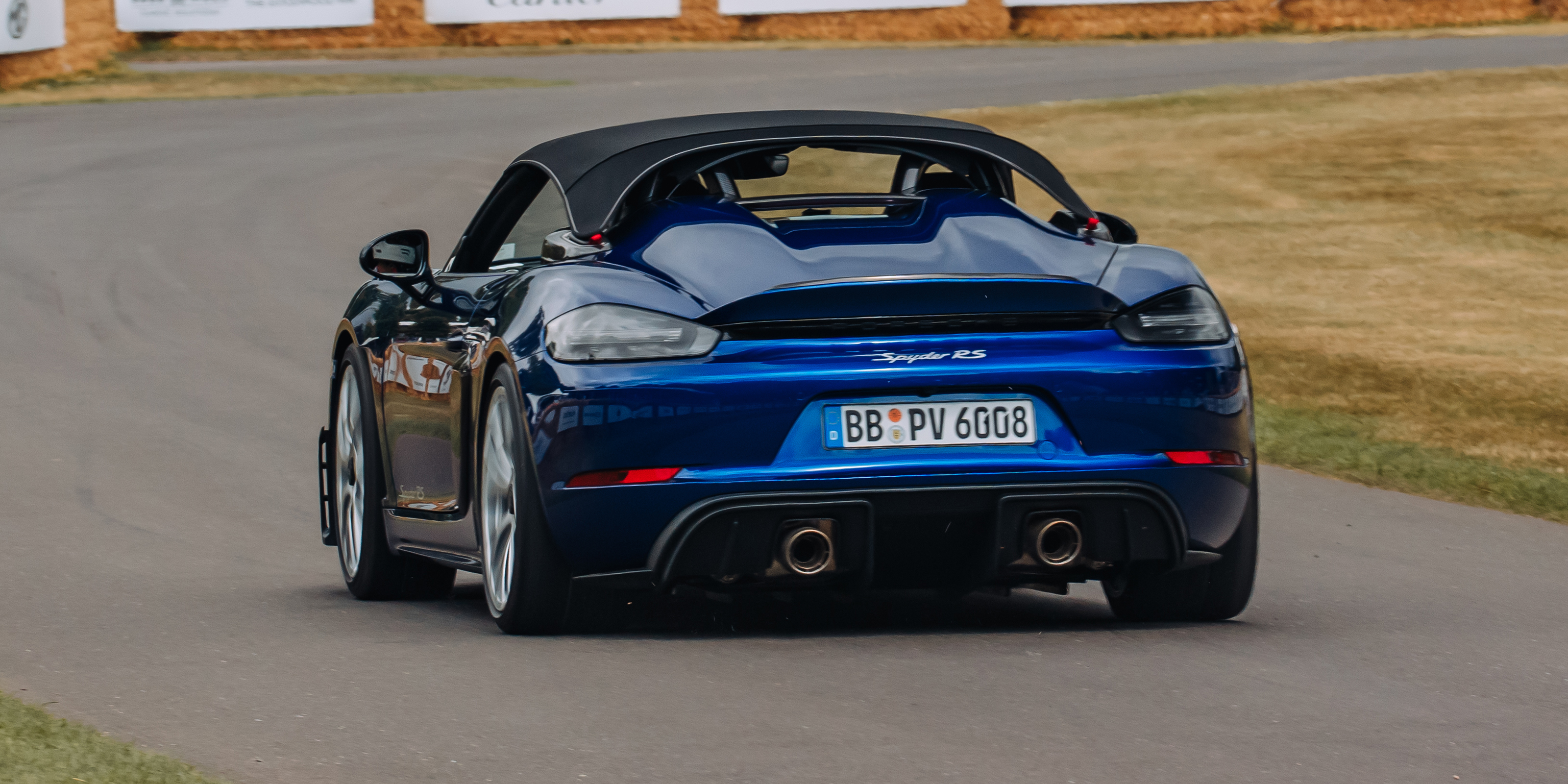 Porsche 718 Spyder RS rear