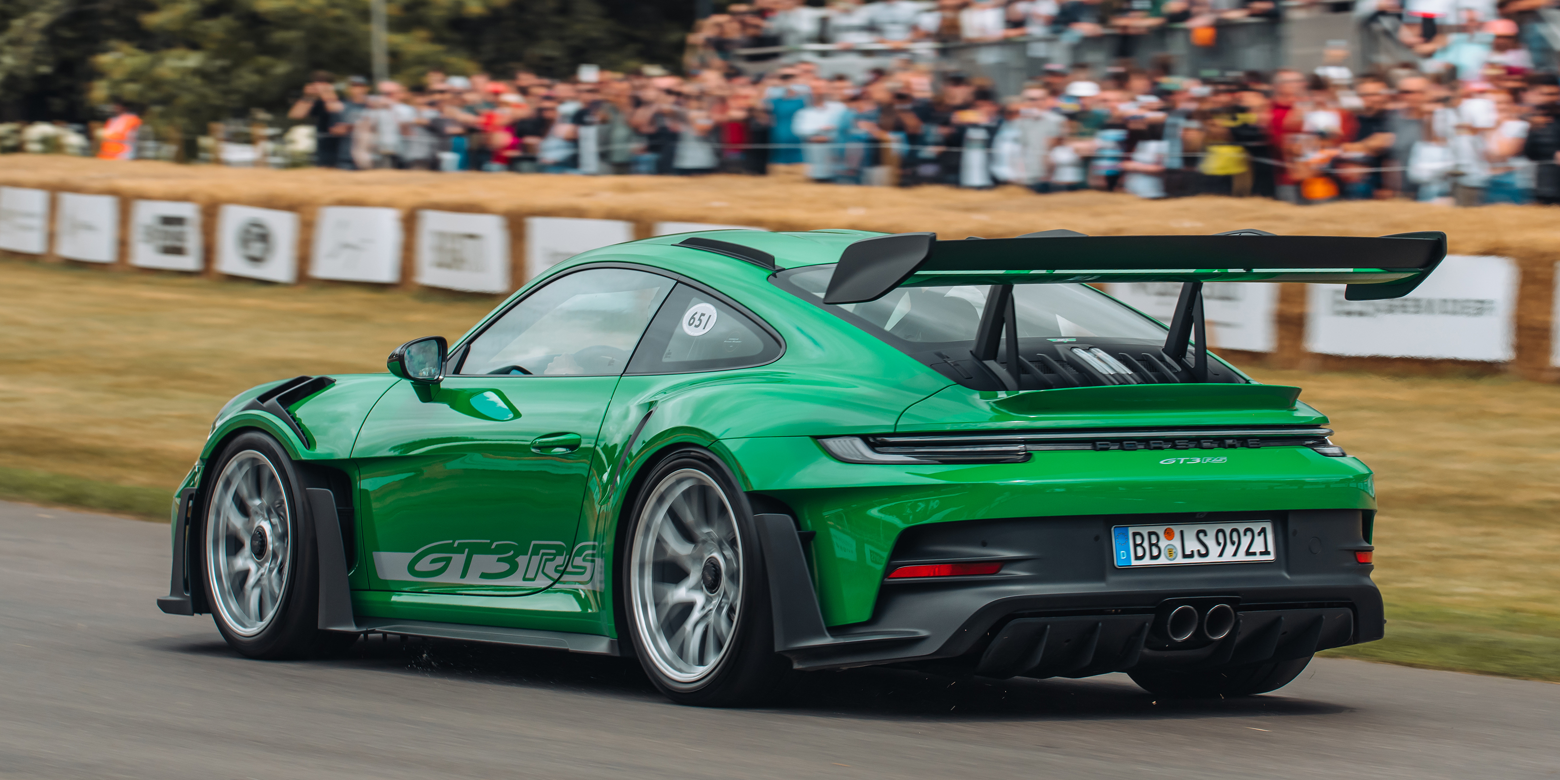 Porsche 911 GT3 RS rear corner