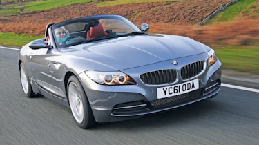 Best cheap convertibles - BMW Z4 front tracking