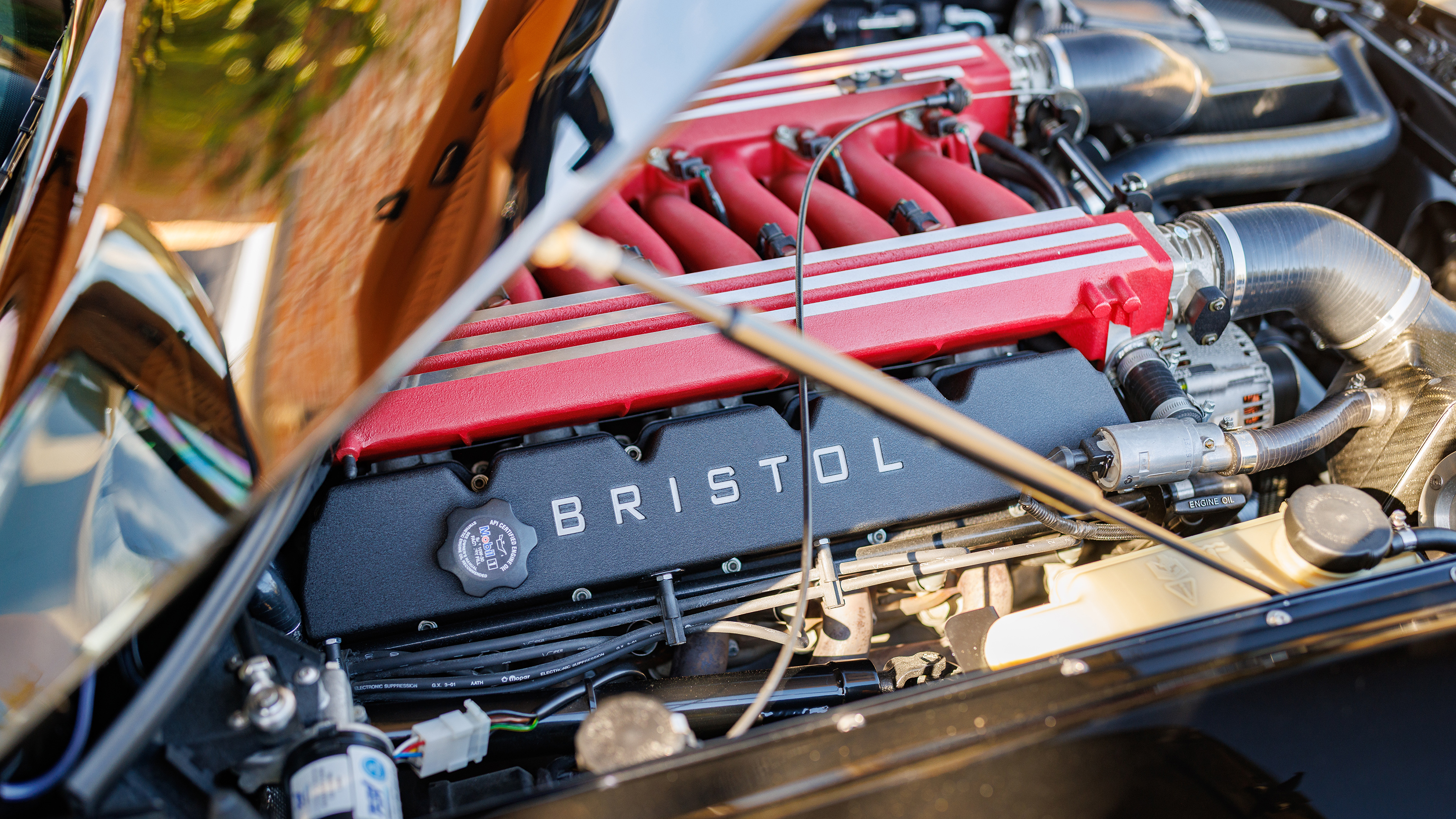 Bristol Fighter - engine bay