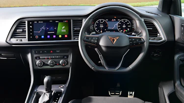 Cupra Ateca dashboard full width