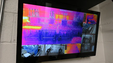 Battery recycling process - Thermal imaging