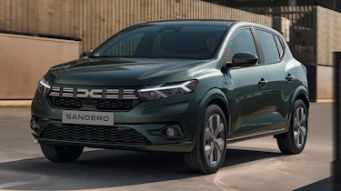 Dacia Sandero on Cedar Green - front