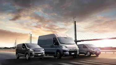 Fiat Doblo, Scudo and Ducato vans - front tracking