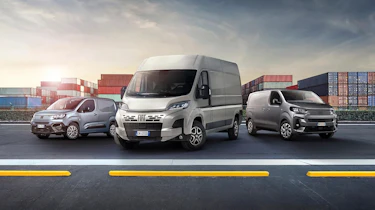 Fiat Doblo, Scudo and Ducato vans - front static