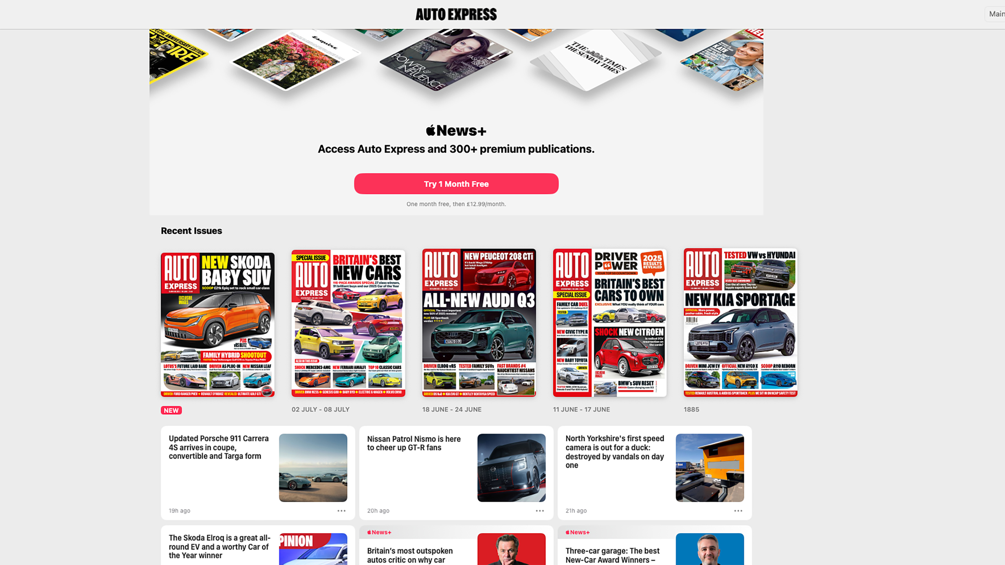 Auto Express Apple News