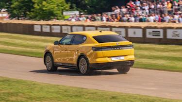 New Ford Capri - rear tracking