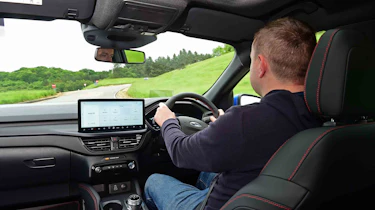 Ford Kuga - driving shot with Senior content editor, Shane Wilkinson
