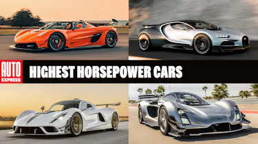 Highest horsepower cars 2025