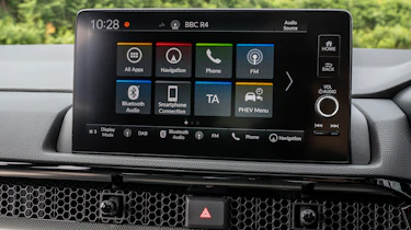 Honda CR-V infotainment menu