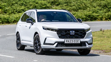 Honda CR-V front cornering