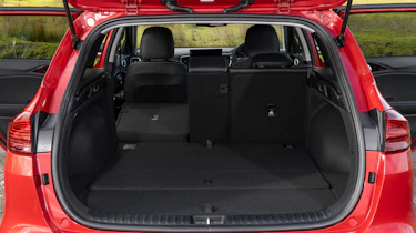 Kia Ceed Sportswagon boot seats partially folded