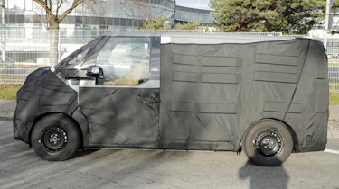 Kia PV5 spies - side profile