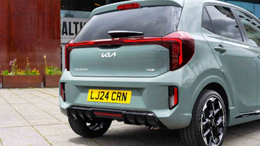 Kia Picanto - tailgate detail