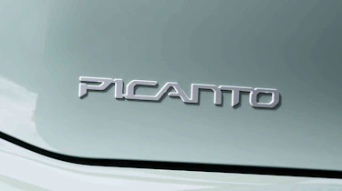 Kia Picanto - 'Picanto' badge detail