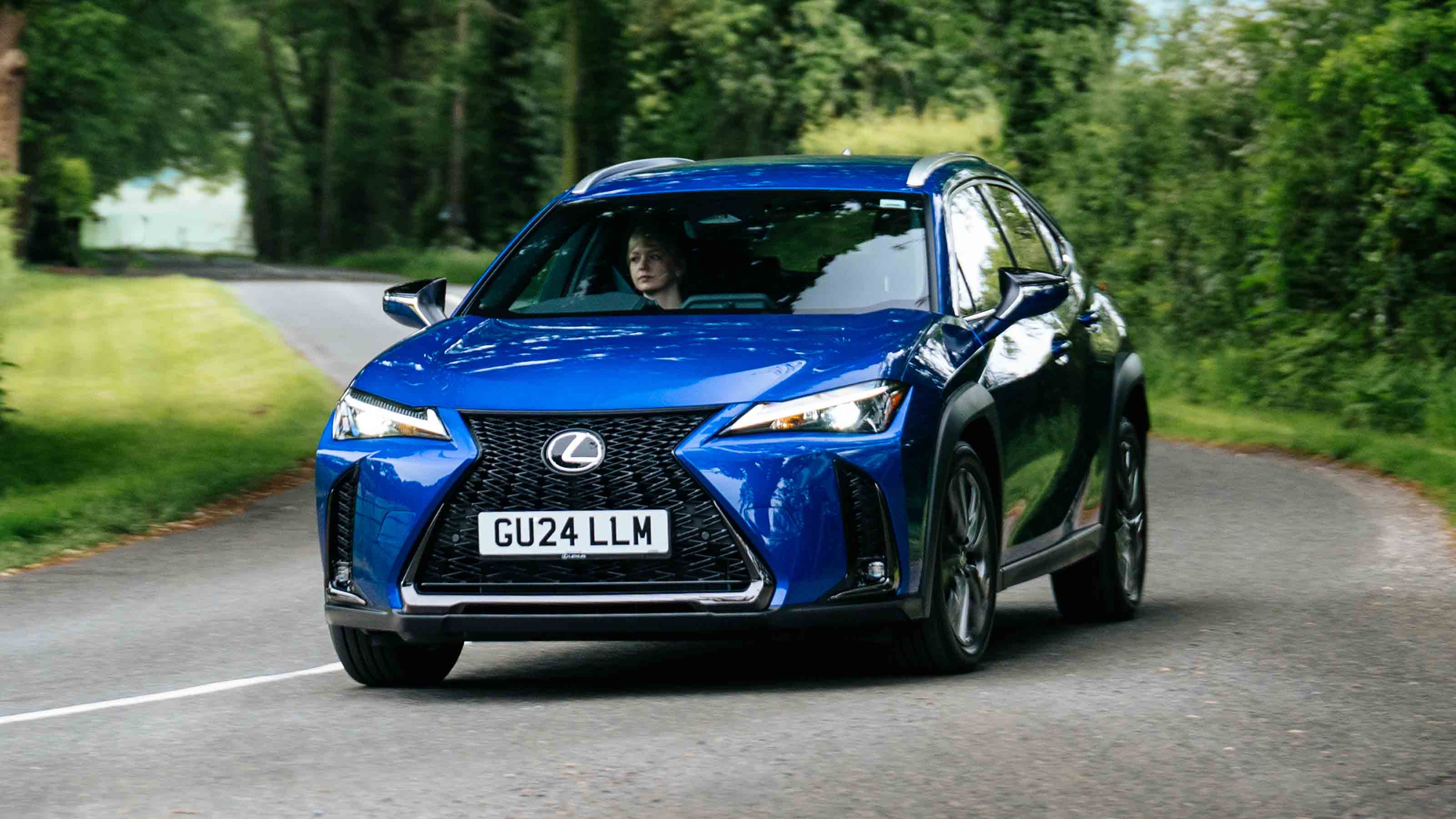 Lexus UX 300h - front cornering right