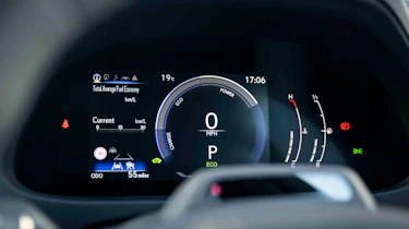 Lexus UX 300h - digital driver's instrument cluster