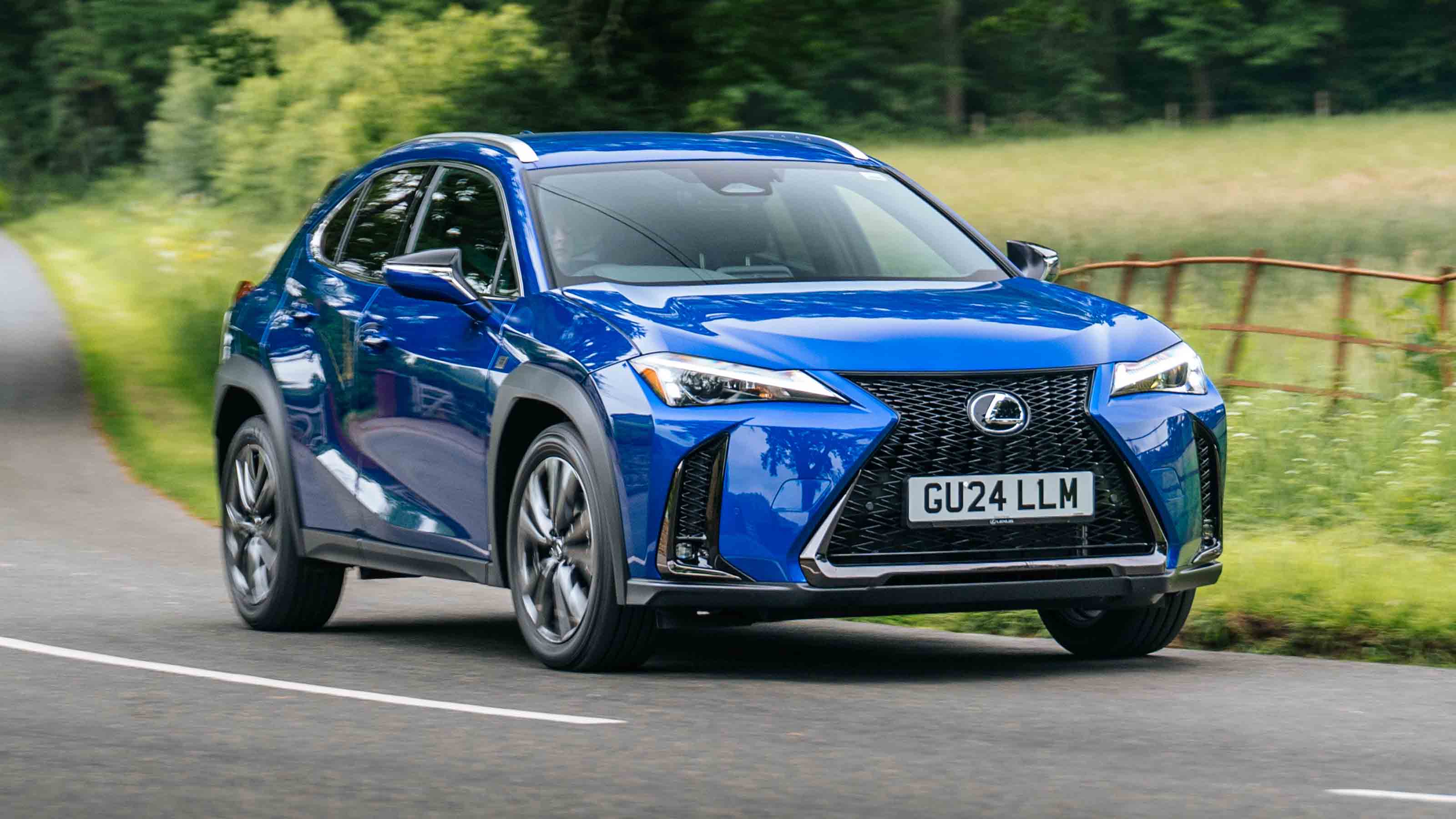 Lexus UX 300h - front cornering left