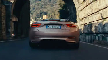 Maserati GranCabrio Folgore rear shot