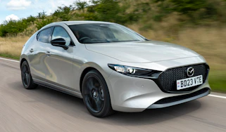 Mazda 3 front corner tracking