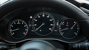 Mazda 3 driver instrument cluster