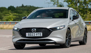 Mazda 3 front corner right
