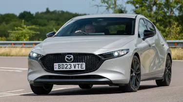 Mazda 3 front corner right