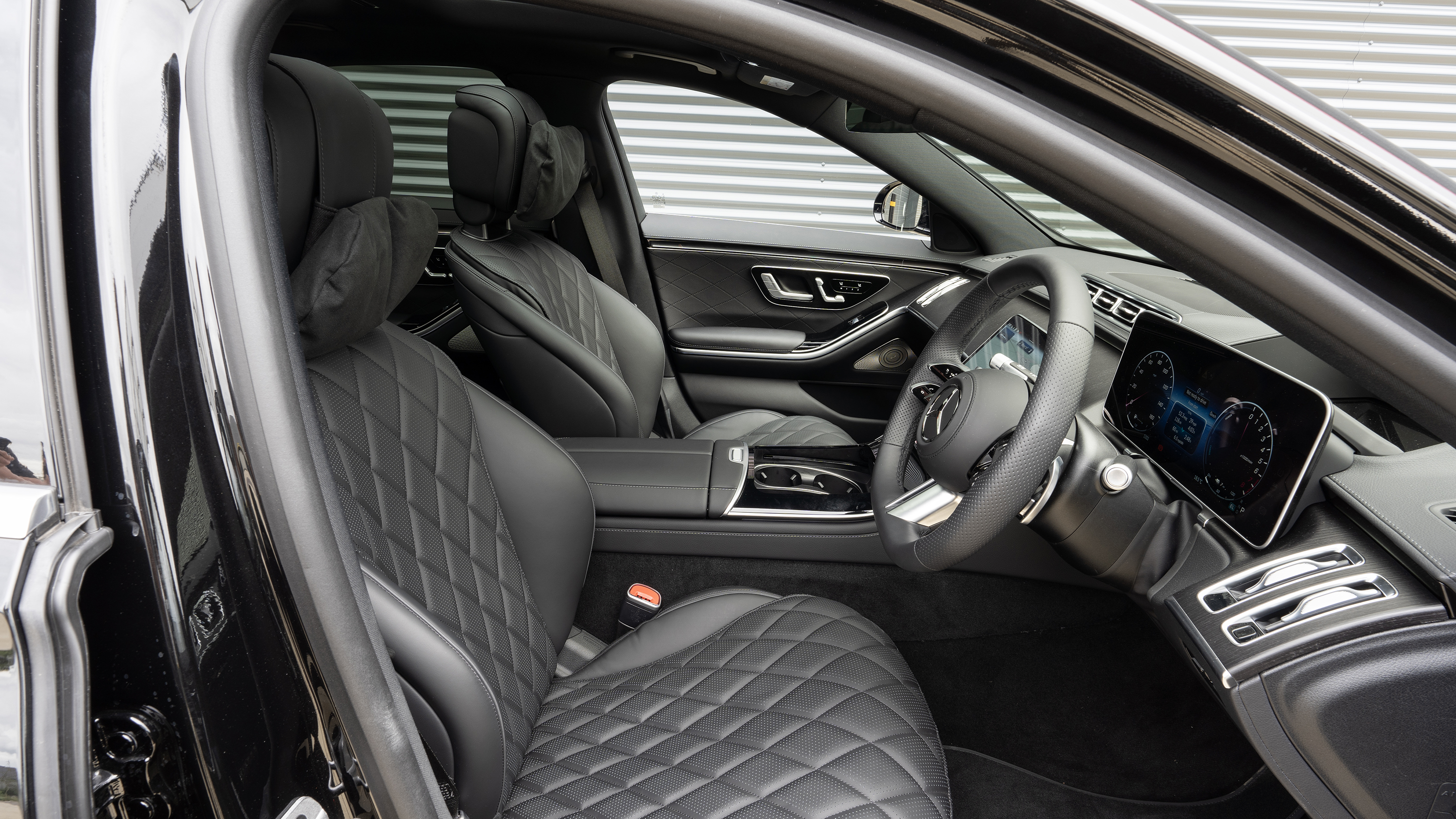 Mercedes S-Class front seat