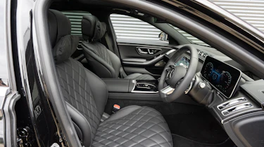 Mercedes S-Class front seat