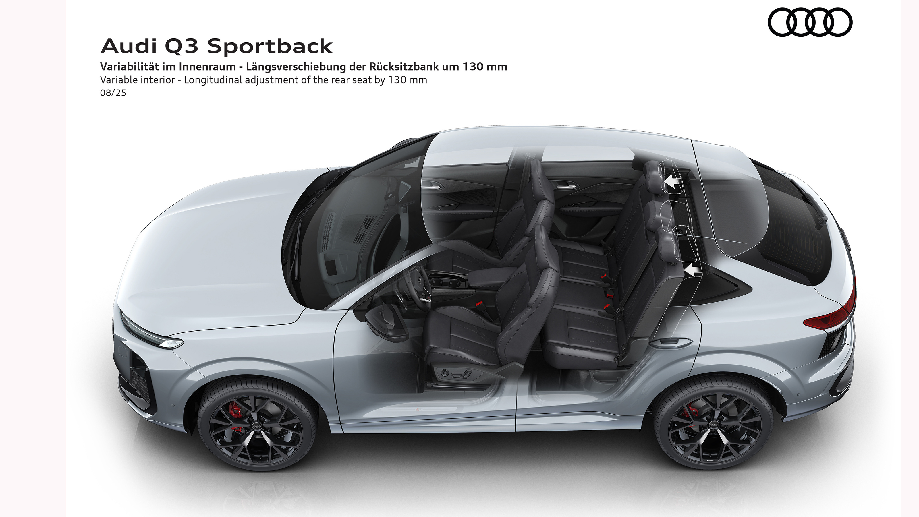Audi Q3 Sportback 2025 cutaway