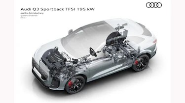 Audi Q3 Sportback 2025 cutaway