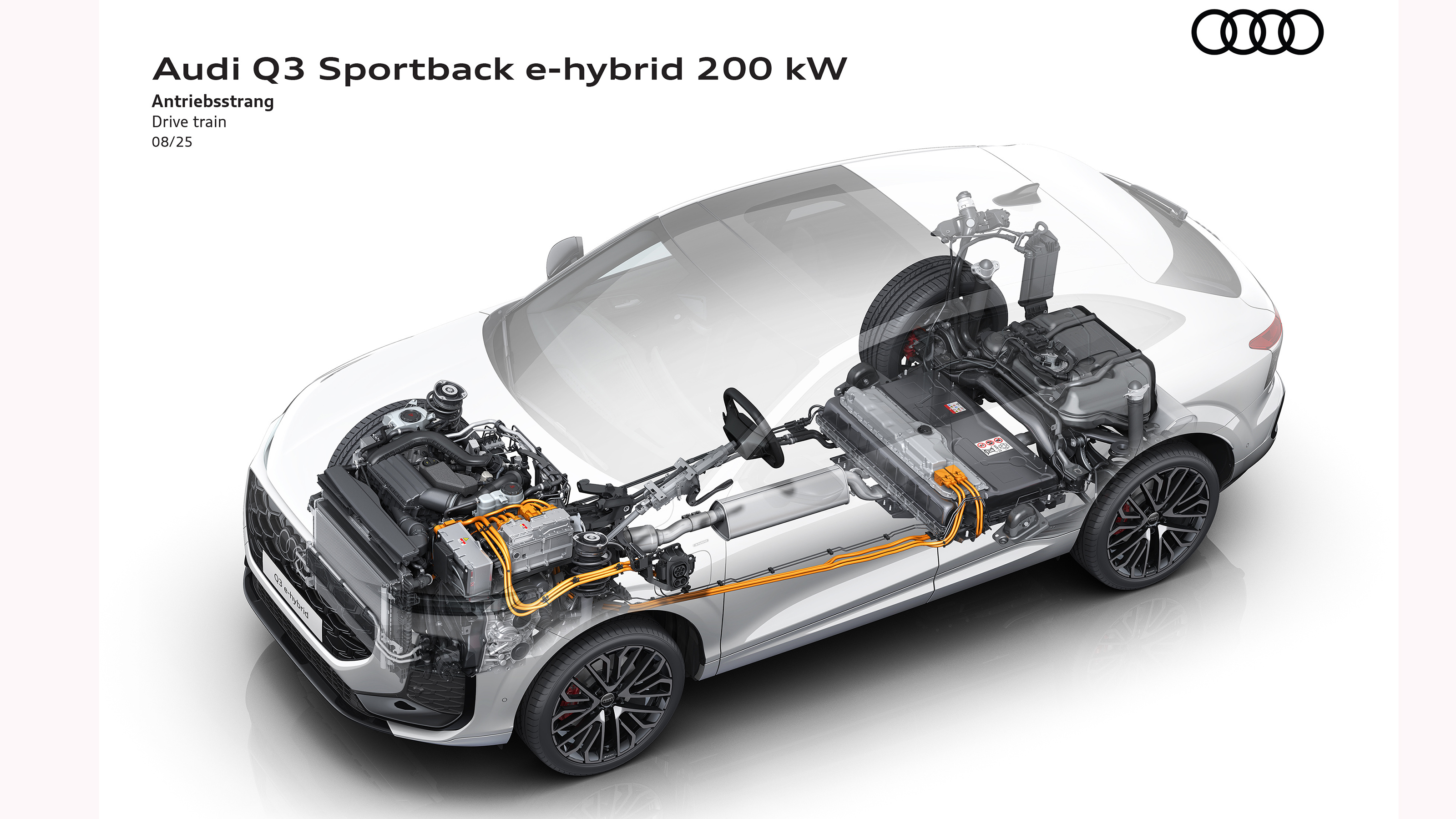 Audi Q3 Sportback 2025 cutaway