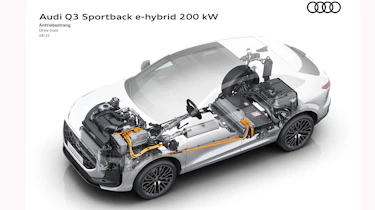 Audi Q3 Sportback 2025 cutaway