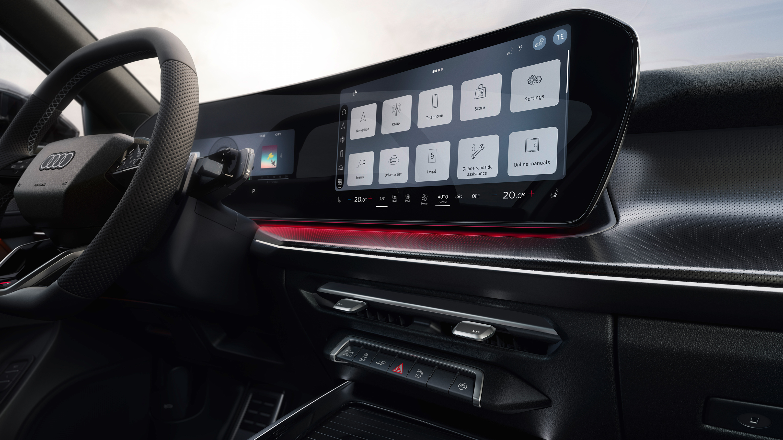 Audi Q3 Sportback 2025 dashboard