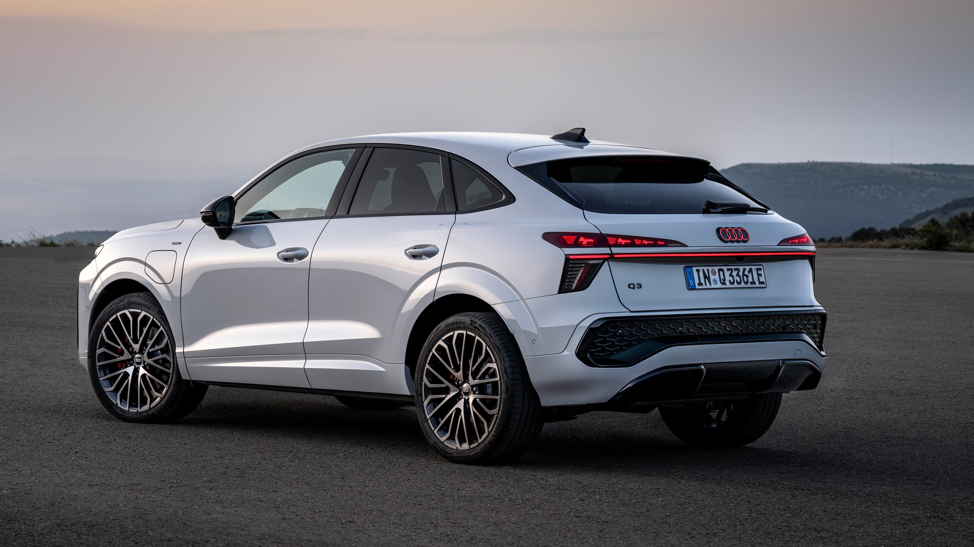 Audi Q3 Sportback 2025 rear static
