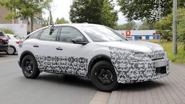 New Citroen C4 facelift - front 3/4