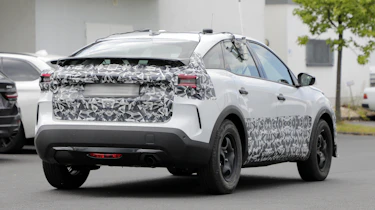 New Citroen C4 facelift - rear