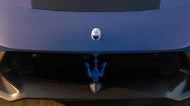 Maserati's new halo car derived from the MC20 - front