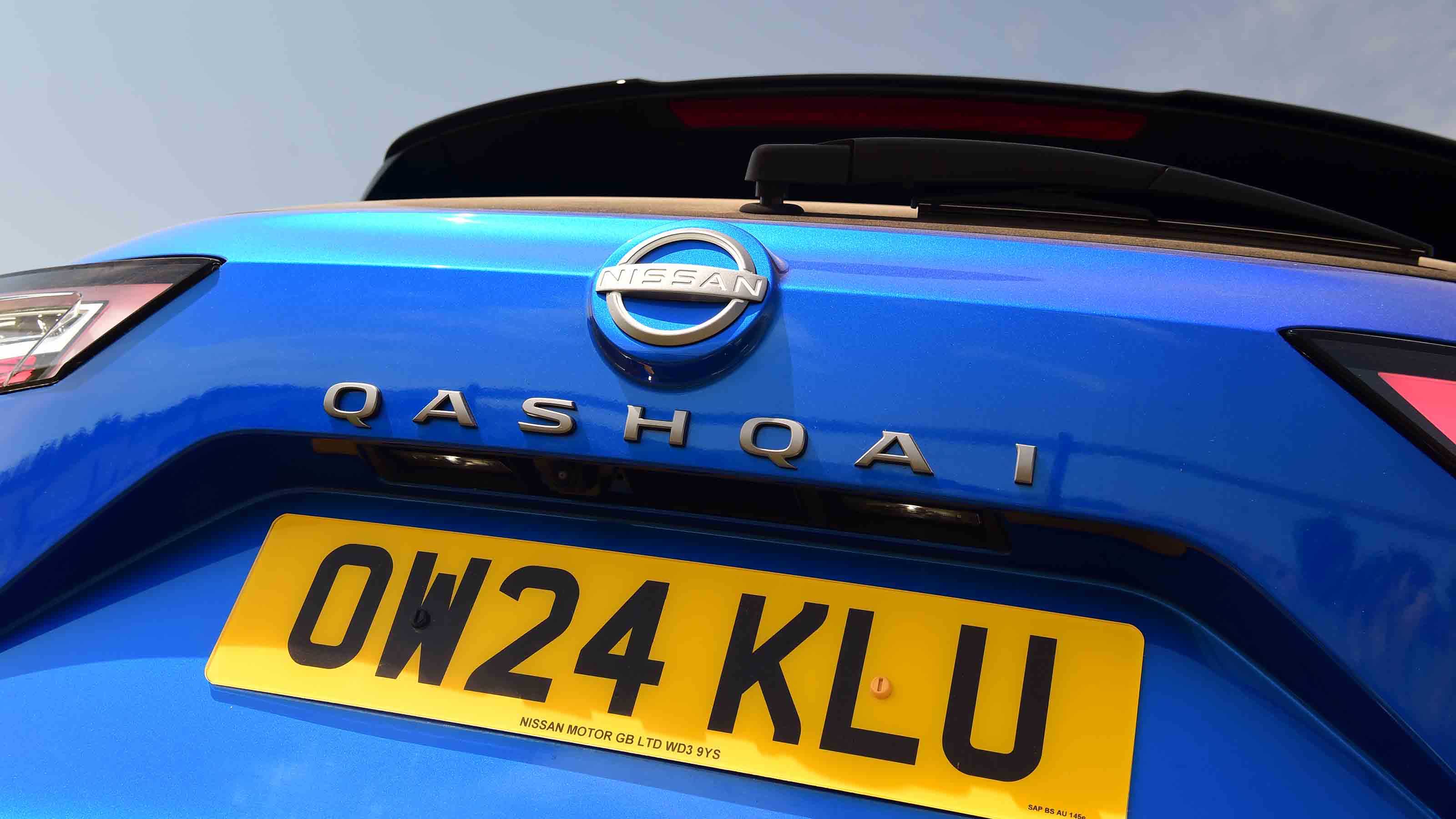 Nissan Qashqai - tailgate detail