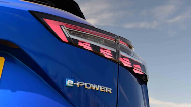 Nissan Qashqai - rear light detail
