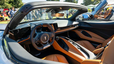 Pininfarina Targamerica at Monterey Car Week - interior