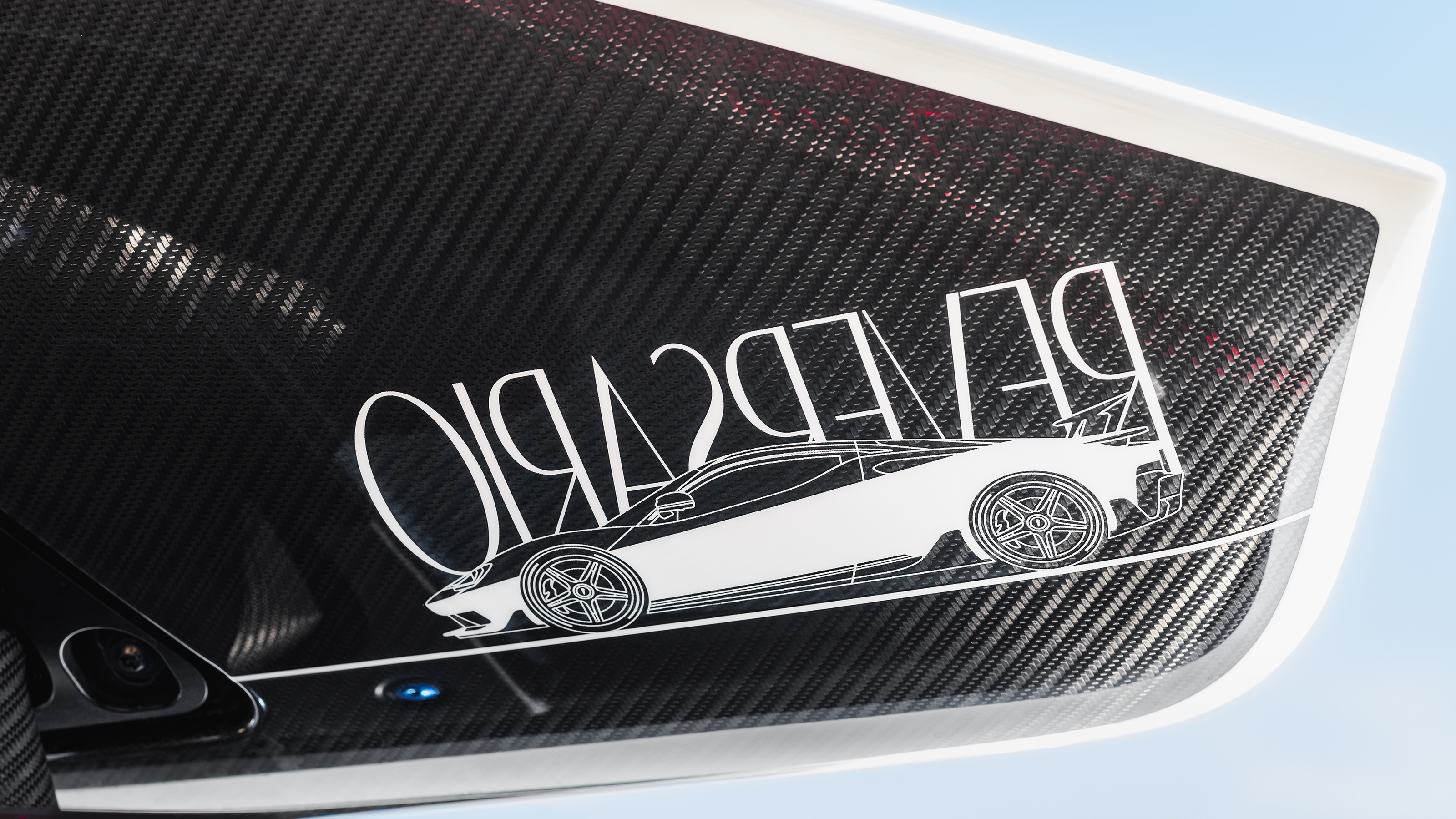 Pininfarina Battista Reversario carbon detail