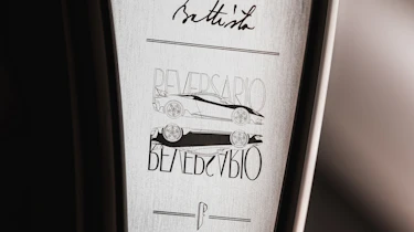 Pininfarina Battista Reversario trim plate