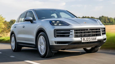 Porsche Cayenne front corner tracking